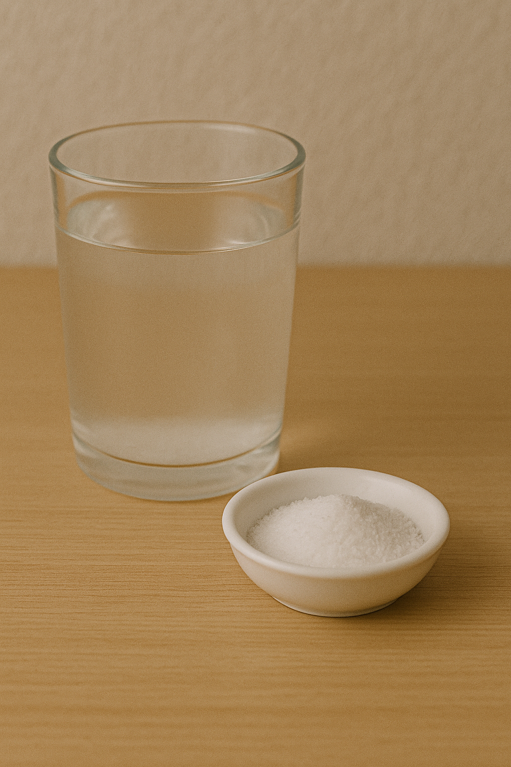 Gárgaras de agua salada