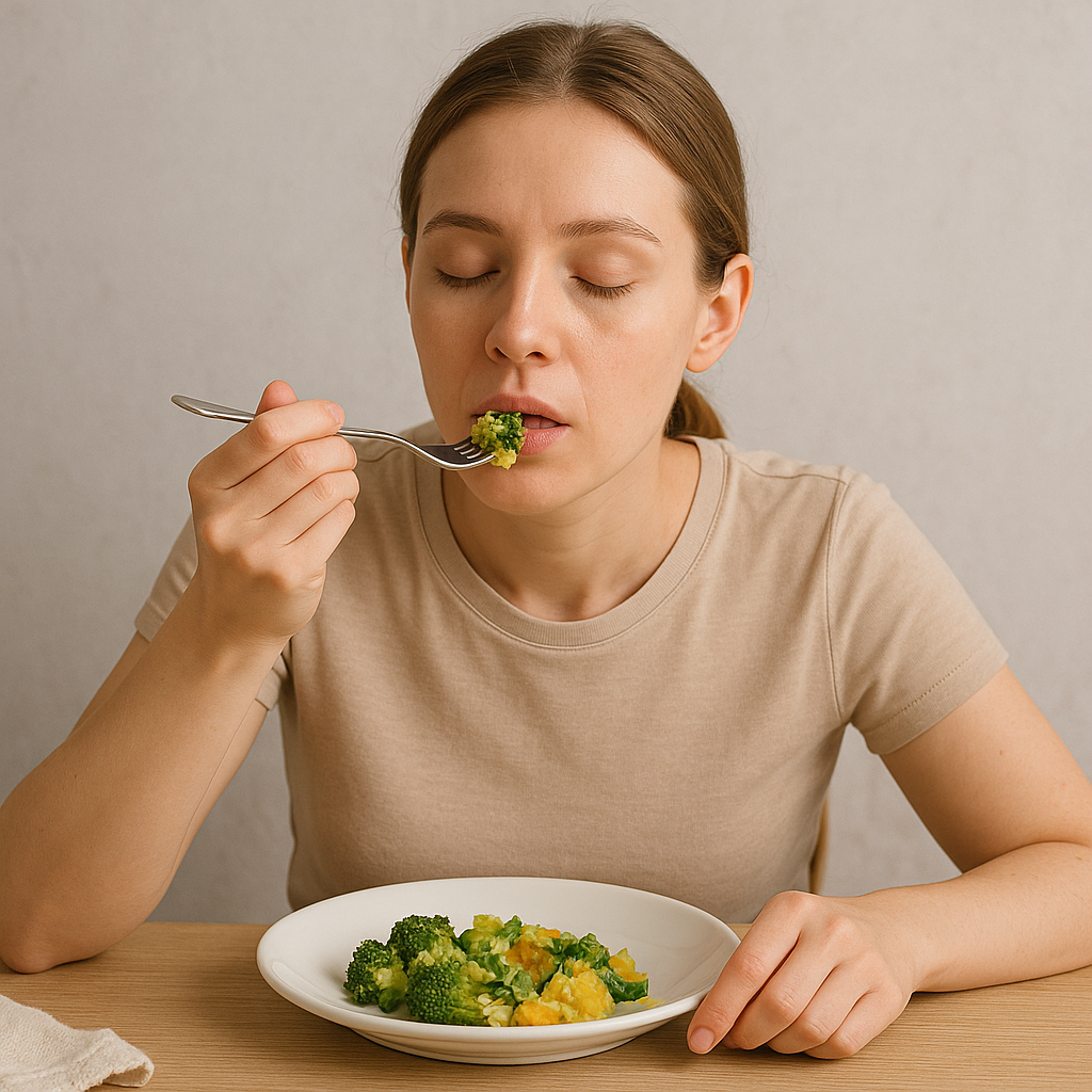 Masticar despacio para mejorar la digestión