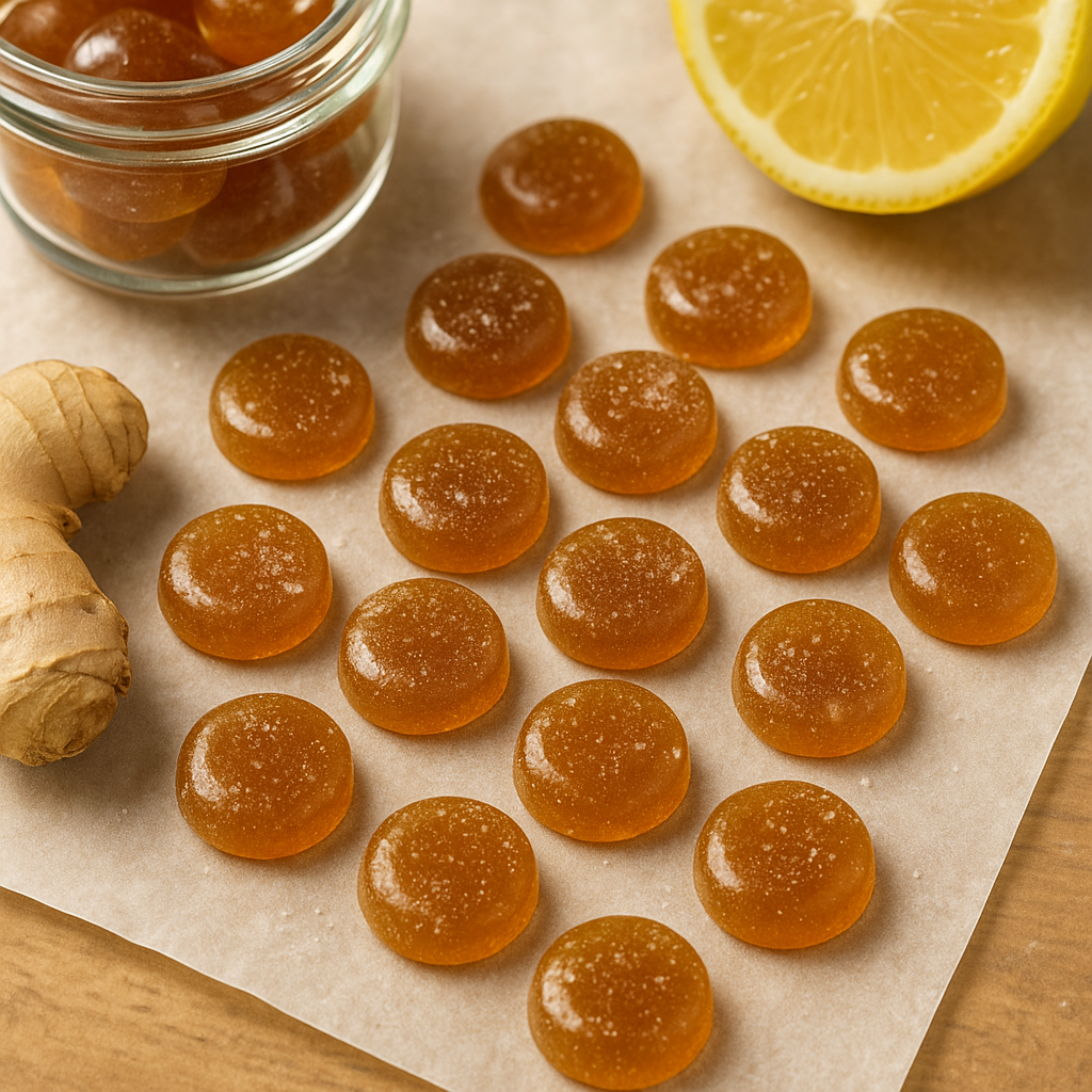 Pastillas caseras para la tos